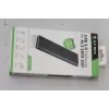 SSD Icy Box 1x mSATA SSD su USB 3.0 Host alluminio nero IB-183M2