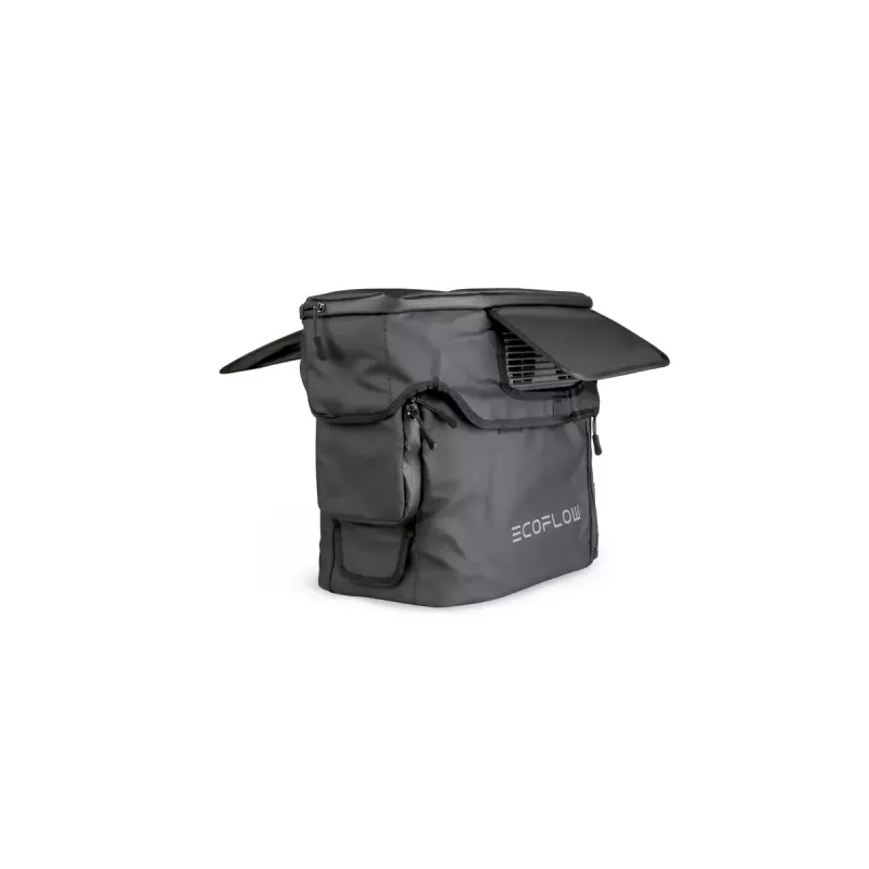 Borsa EcoFlow BMR330 per stazione di alimentazione portatile, nera, custodia protettiva resistente