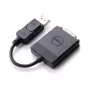 DELL 470-ABEO adattatore cavo video DisplayPort DVI nero