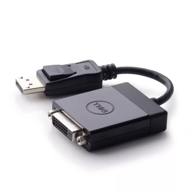 DELL 470-ABEO adattatore cavo video DisplayPort DVI nero