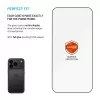 Pellicola protettiva display FIXED per Apple iPhone 17 Pro — vetro temperato, nero, design Armor, applicatore anti-polvere, strato AR