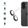 FIXED vetro fotocamera per Apple iPhone 17 — vetro nero