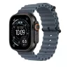 APPLE 49mm Anchor blue Ocean Band – finitura titanio nero
