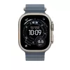Cinturino Apple Natural Titanium Finish MGCC4ZM/A blu fluoroelastomero 49 mm