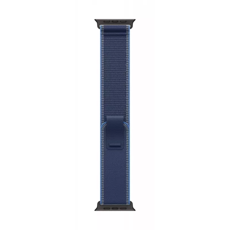 APPLE 49 mm Blue/Bright Blue Trail Loop – S/M – finitura titanio nero