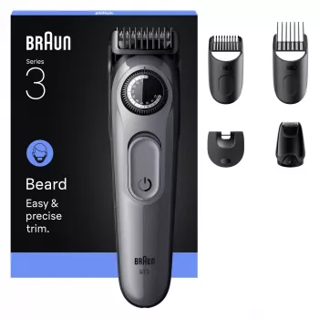 Braun BeardTrimmer 3 80789789 tagliabarba AC/batteria 20 2 cm nero