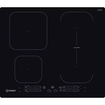 Indesit IB 65B60 NE nero da incasso 59 cm piano cottura a induzione 4 zone