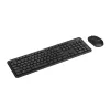 Set tastiera e mouse wireless ASUS CW100 — layout US, nero, tastiera QWERTY full-size, mouse 1600 DPI