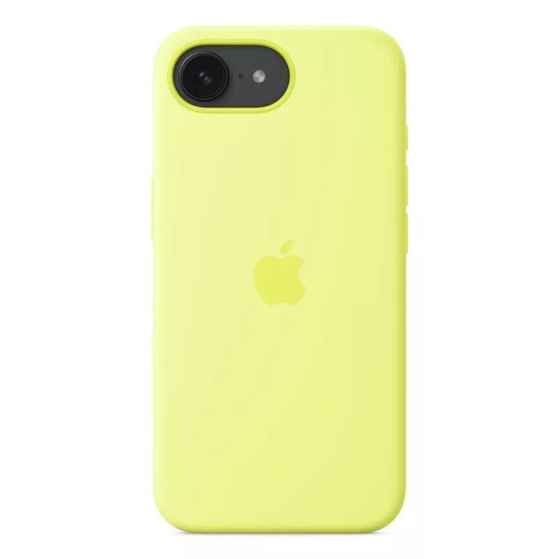 Cover Apple MGYW4ZM/A gialla iPhone 16e 15,5 cm (6,1