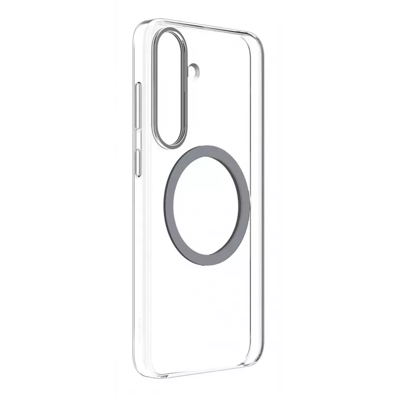 Samsung GP-FFS936YCATW Clear Magnet cover per Galaxy S25+, Qi2, trasparente