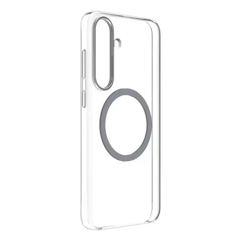 Samsung GP-FFS936YCATW Clear Magnet cover per Galaxy S25+, Qi2, trasparente