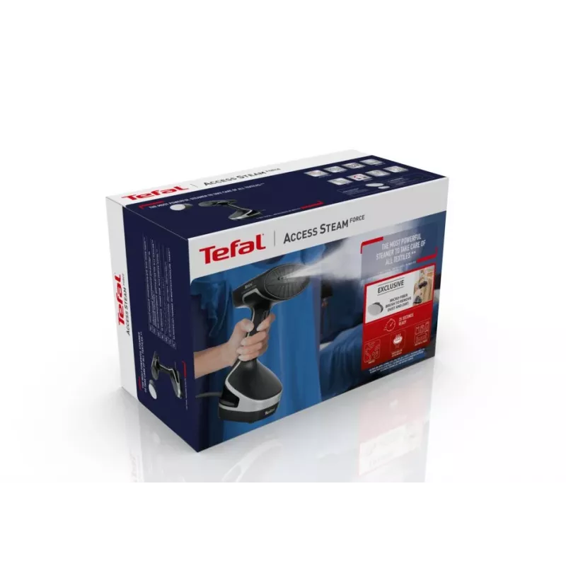 Stiratore a vapore portatile Tefal Acces Steam Force DT8270 0,2 L 2000 W nero