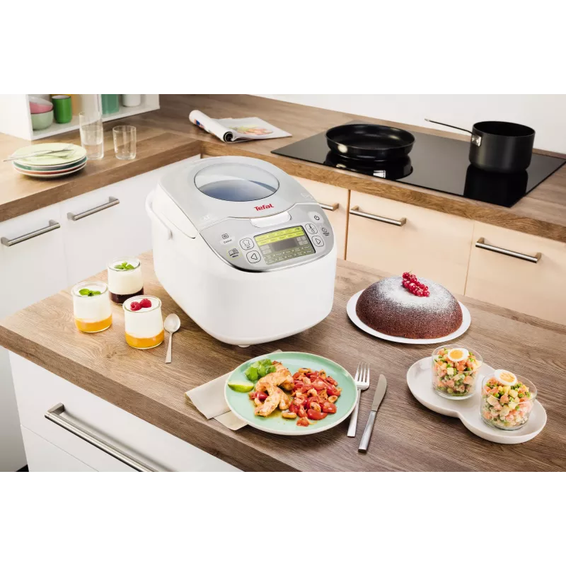 Multicooker Tefal RK8121 5 L 750 W argento, bianco