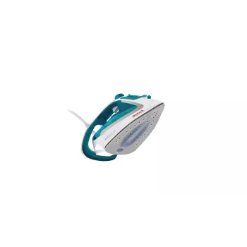 Ferro da stiro Tefal EasyGliss Plus FV5718 ferro da stiro a vapore suola Durilium 2400 W turchese, bianco