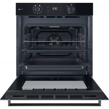 Piano cottura elettrico da incasso INDESIT IO K58HS B — 71 L, pulizia idrolitica, convezione, grill, vapore
