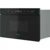 Microonde da incasso Whirlpool MBNA920B, grill, 750 W, 22 L, nero, porta push