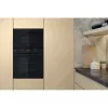 Microonde da incasso Whirlpool MBNA920B, grill, 750 W, 22 L, nero, porta push