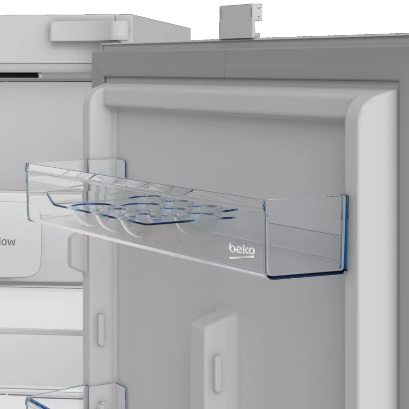 Frigorifero combinato da incasso BEKO B3BCNA294HS — volume totale 270 l, display LED, classe E, bianco