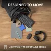 Tastiera Logitech Pebble Keys 2 K380s universale RF wireless + Bluetooth QWERTY US International grafite