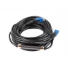 Cavo HDMI LANBERG CA-HDMI-20CU-0200-BK — 20 m, HDMI 2.0, 18 Gbit/s, 4K (2160p), 144 Hz, ARC, Ethernet, placcato oro