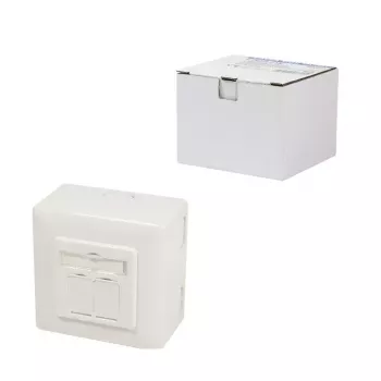 Presa di rete 2 x RJ-45 LogiLink NP0124