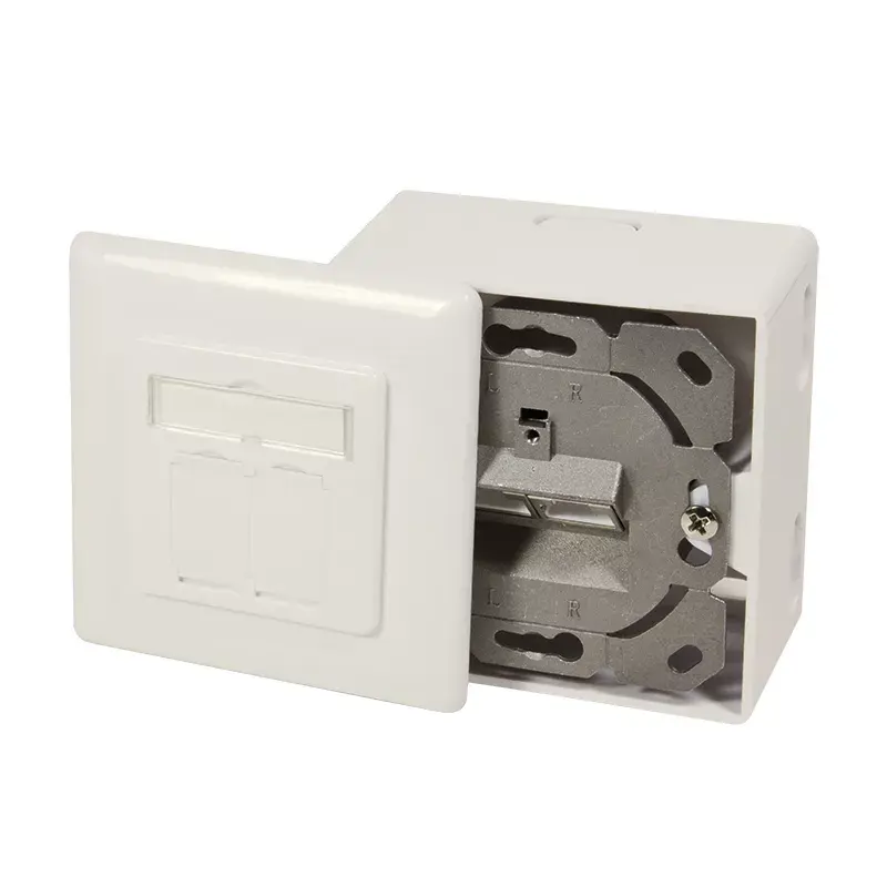 Presa di rete 2 x RJ-45 LogiLink NP0124