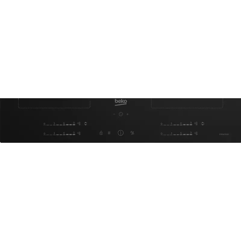 Piano cottura a induzione BEKO HII64720QUF2T, 60 cm, 4 zone, controllo touch