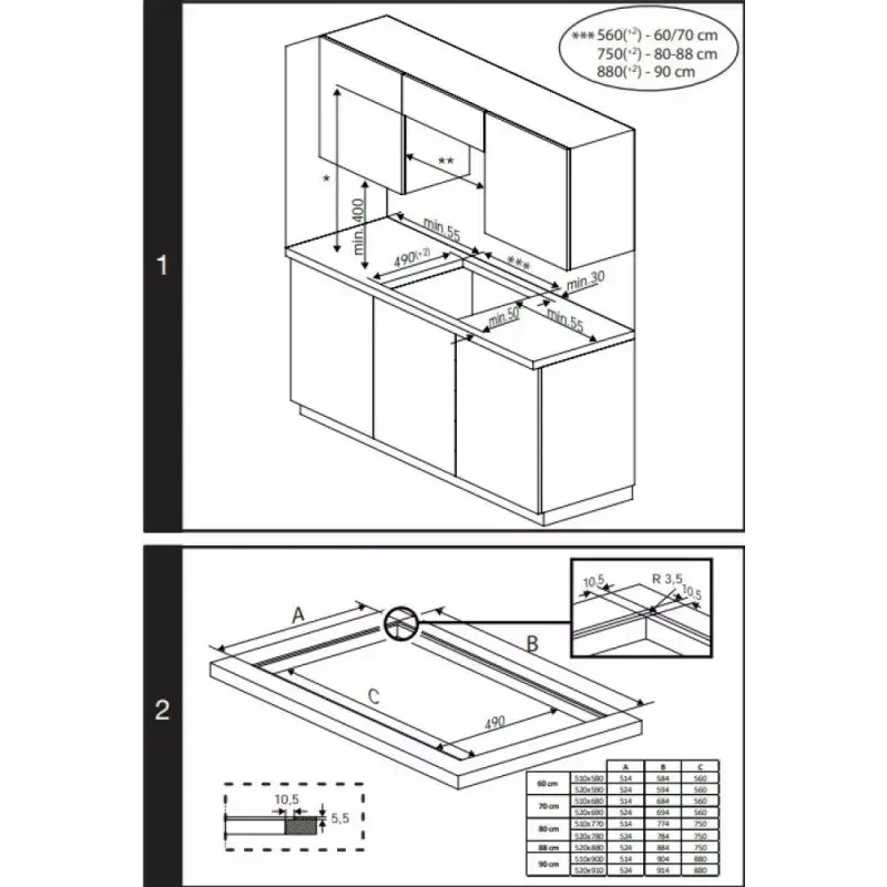 Piano cottura a induzione BEKO HII64720QUF2T, 60 cm, 4 zone, controllo touch