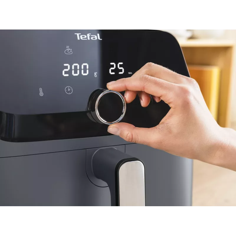 Friggitrice Tefal Easy Fry Mega EY855BE0 singola 7,5 l a sé stante 2020 W friggitrice ad aria grigio