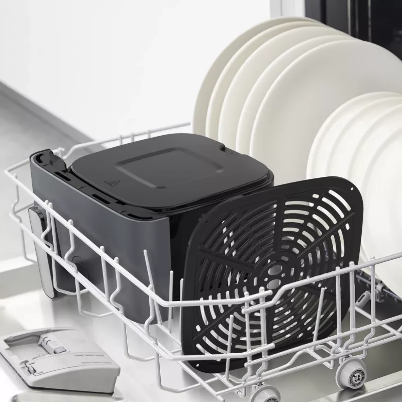 Friggitrice Tefal Easy Fry Mega EY855BE0 singola 7,5 l a sé stante 2020 W friggitrice ad aria grigio