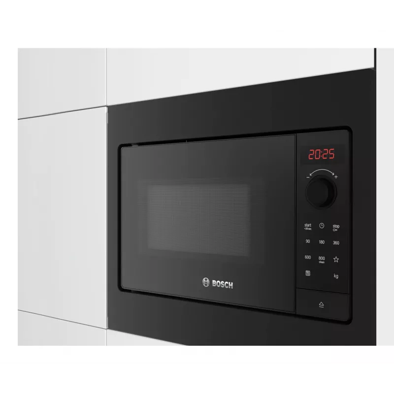 Microonde Bosch Serie 2 BFL523MB4 nero microonde solo da incasso 20 l 800 W