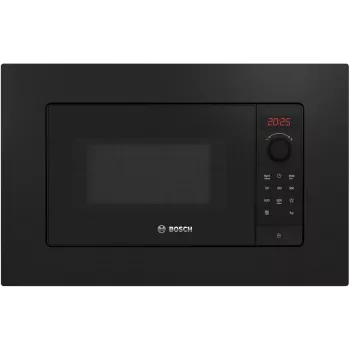 Microonde da incasso Bosch Serie 2 BFL623MB4 20 L 800 W display LED nero manopola