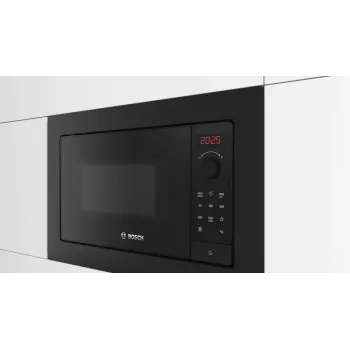 Microonde da incasso Bosch Serie 2 BFL623MB4 20 L 800 W display LED nero manopola
