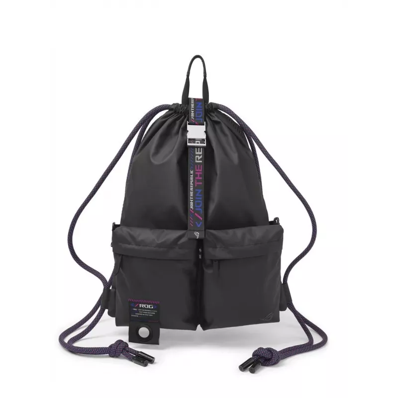 Zaino ASUS BD3700 ROG SLASH borsa multifunzione con coulisse nero 810g