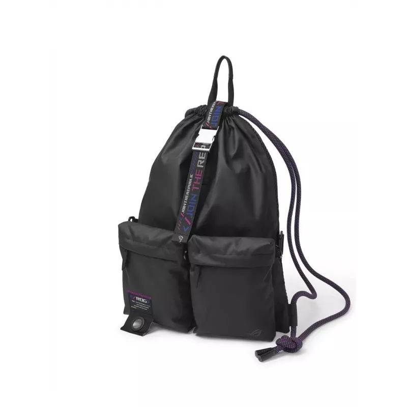 Zaino ASUS BD3700 ROG SLASH borsa multifunzione con coulisse nero 810g