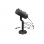 Microfono per PC con filo GENESIS Radium 350D – USB Type-A/Type-C, sensibilità -48 dB, 16–14.000 Hz, cavo 2,5 m, nero