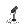 Microfono per PC con filo GENESIS Radium 350D – USB Type-A/Type-C, sensibilità -48 dB, 16–14.000 Hz, cavo 2,5 m, nero