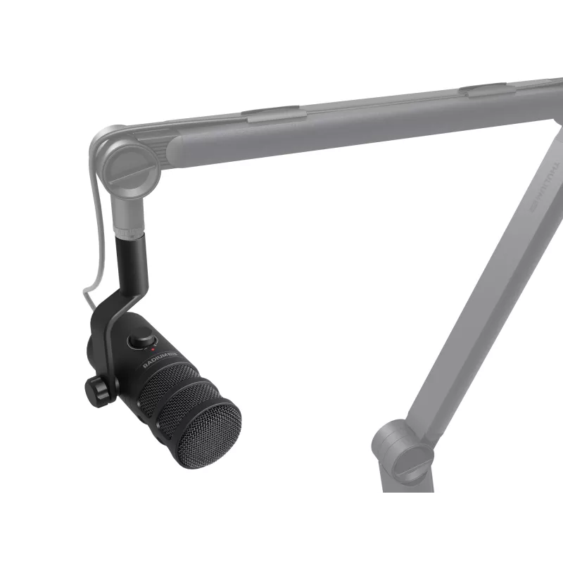Microfono per PC con filo GENESIS Radium 350D – USB Type-A/Type-C, sensibilità -48 dB, 16–14.000 Hz, cavo 2,5 m, nero