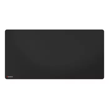 GENESIS Carbon 500 Hyper Logo, nero, monocromatico, tessuto, gomma, tappetino per mouse gaming