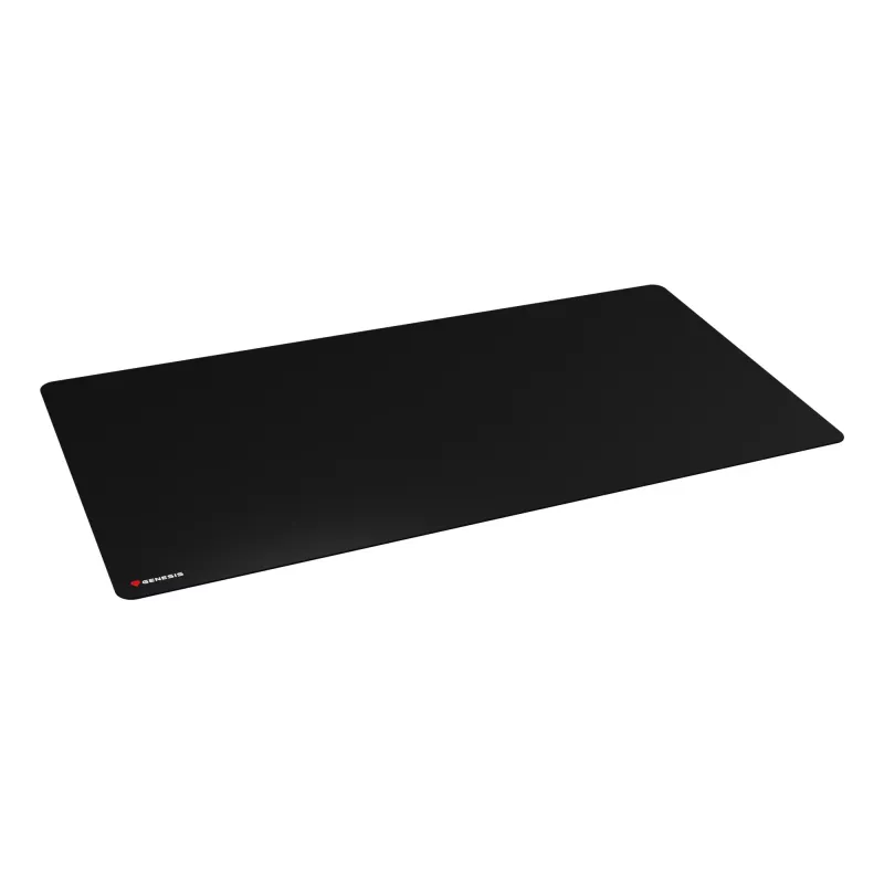 GENESIS Carbon 500 Hyper Logo, nero, monocromatico, tessuto, gomma, tappetino per mouse gaming