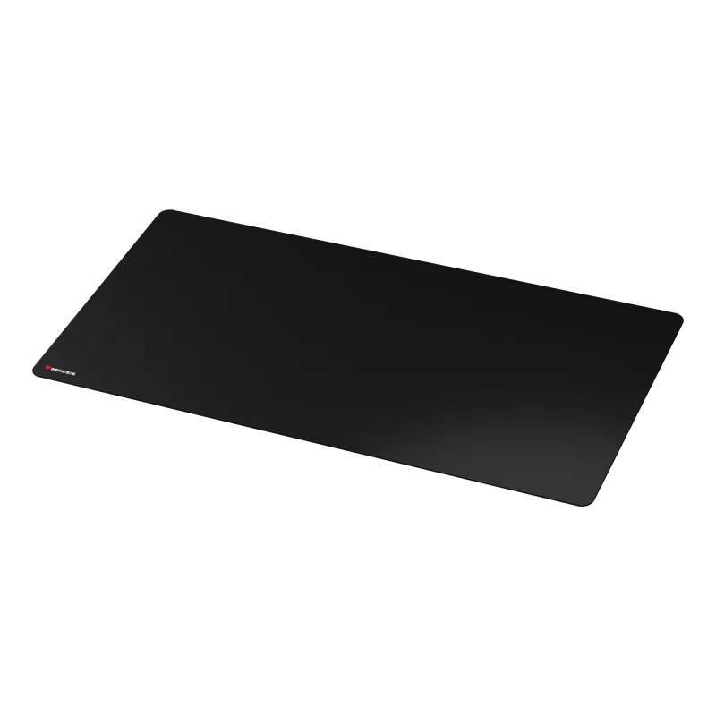 GENESIS Carbon 500 Hyper Logo, nero, monocromatico, tessuto, gomma, tappetino per mouse gaming