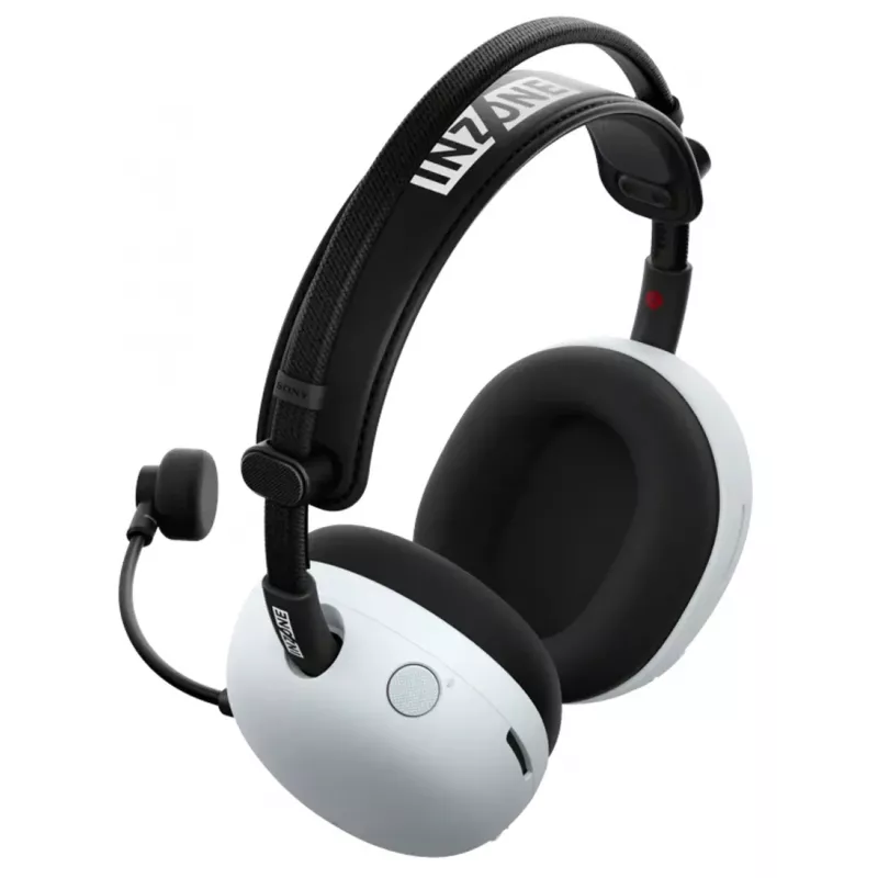 Sony Inzone H9 II headset wireless con archetto gaming USB Type-C Bluetooth nero, bianco