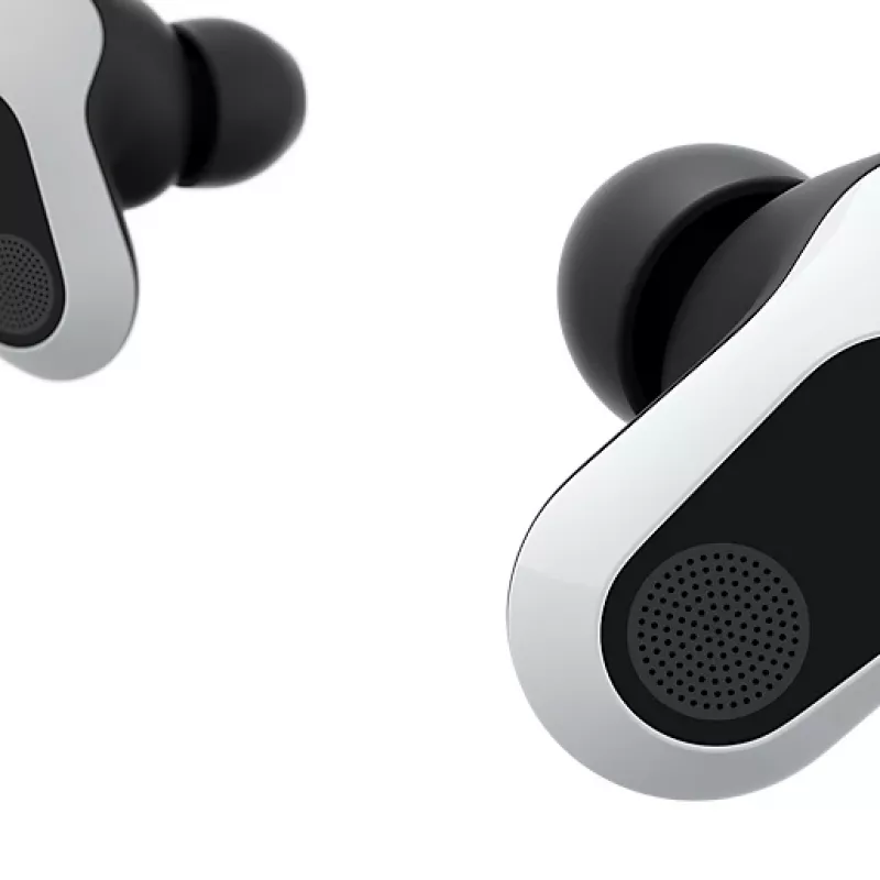 Sony Inzone Buds headset wireless in-ear gaming Bluetooth nero, bianco