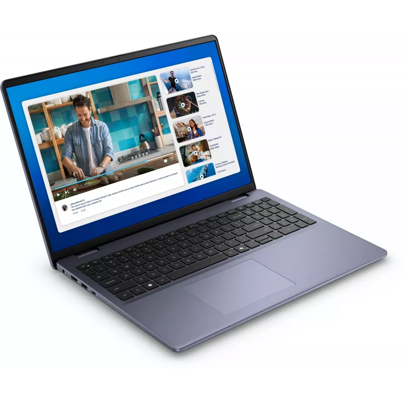 DELL DC16251 Intel Core 7 150U laptop 40,6 cm (16 inch) Full HD+ 16 GB DDR5-SDRAM 1 TB SSD NVIDIA GeForce MX570A Wi-Fi 6E (802.11ax) Ubuntu Linux UK International blu