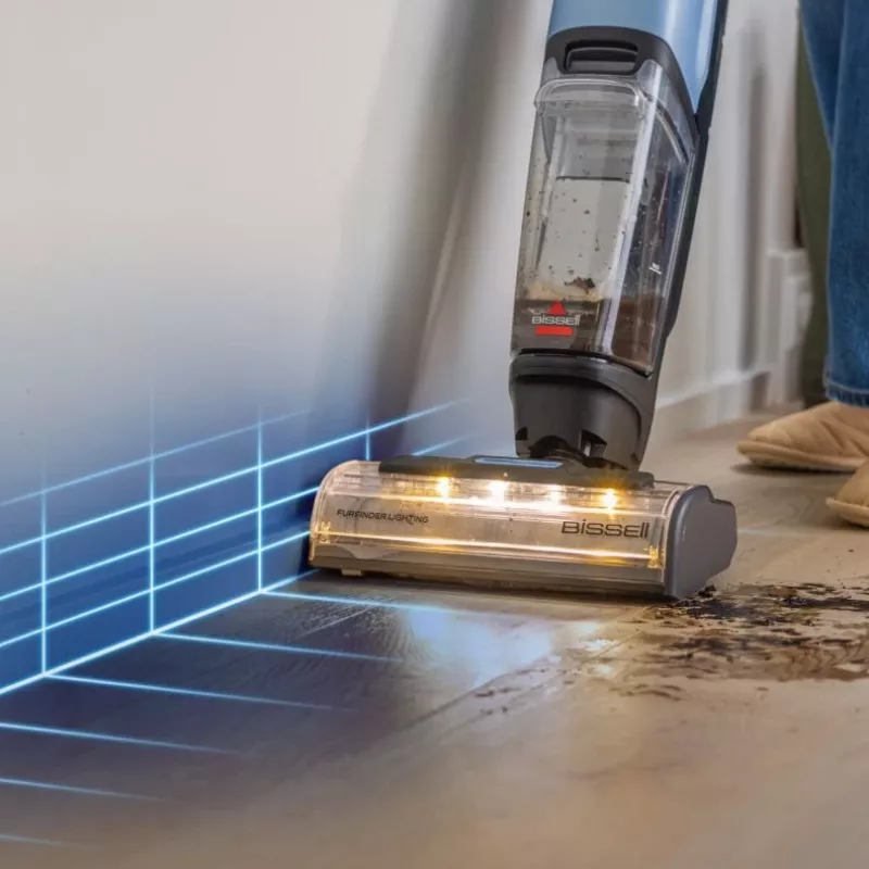 Bissell CrossWave EdgeFind Select aspirapolvere verticale AC a secco e umido senza sacchetto 340 W nero, blu