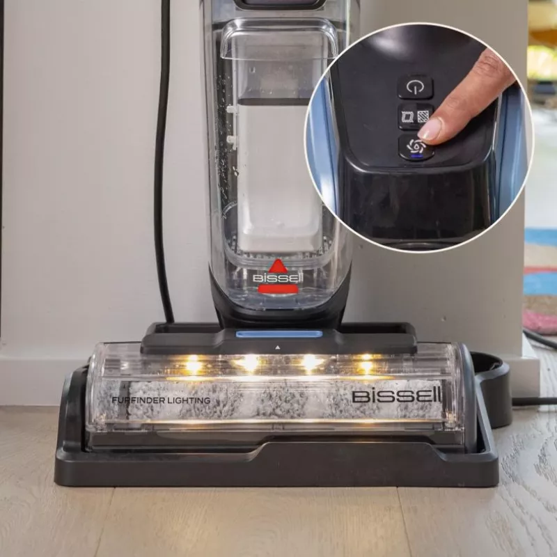 Bissell CrossWave EdgeFind Select aspirapolvere verticale AC a secco e umido senza sacchetto 340 W nero, blu