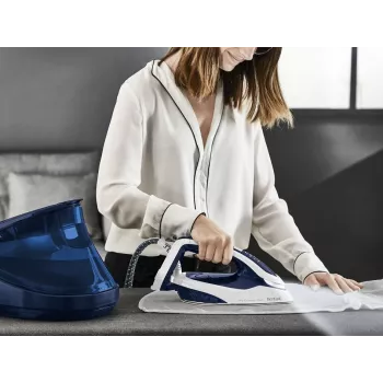 Ferro da stiro Tefal Pro Express Vision GV9812 3000 W 1,1 L suola Durilium AirGlide Autoclean blu, bianco