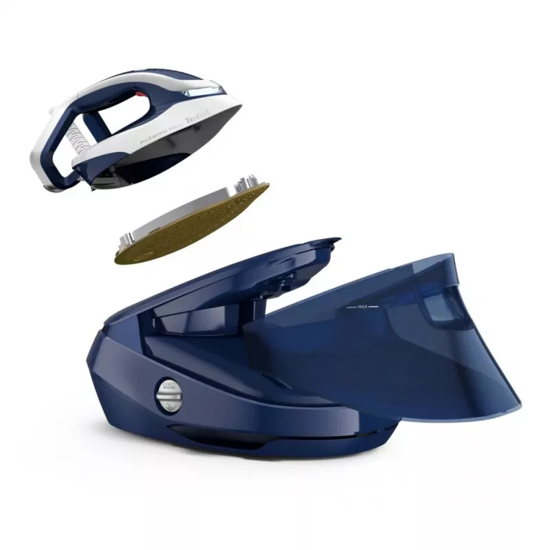 Ferro da stiro Tefal Pro Express Vision GV9812 3000 W 1,1 L suola Durilium AirGlide Autoclean blu, bianco