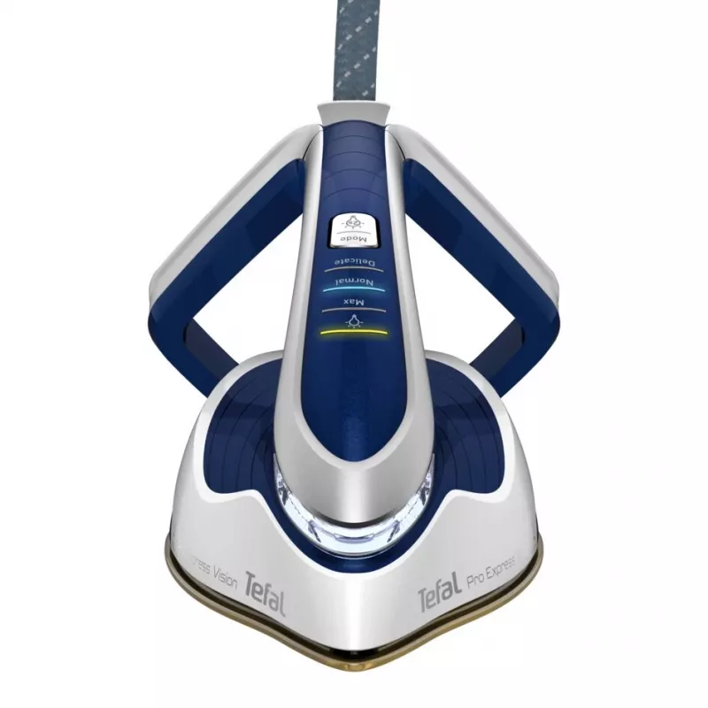 Ferro da stiro Tefal Pro Express Vision GV9812 3000 W 1,1 L suola Durilium AirGlide Autoclean blu, bianco