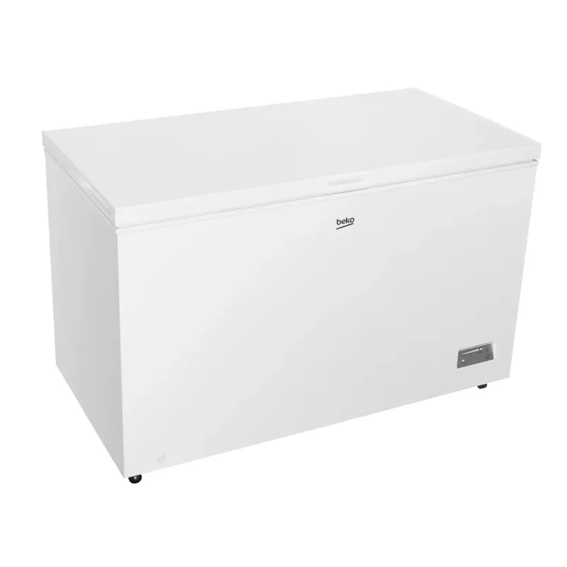 Congelatore a pozzetto BEKO CF380EWN — 371 l, compressore inverter, classe E, bianco